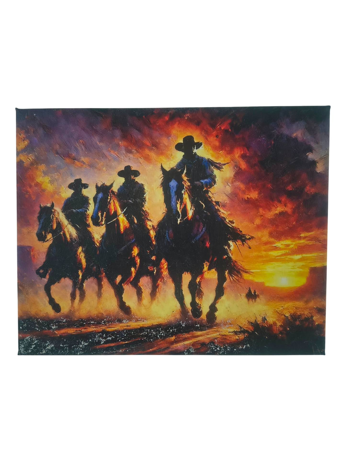 Kowboje o Zachodzie Słońca – Dynamiczna Scena Westernowa