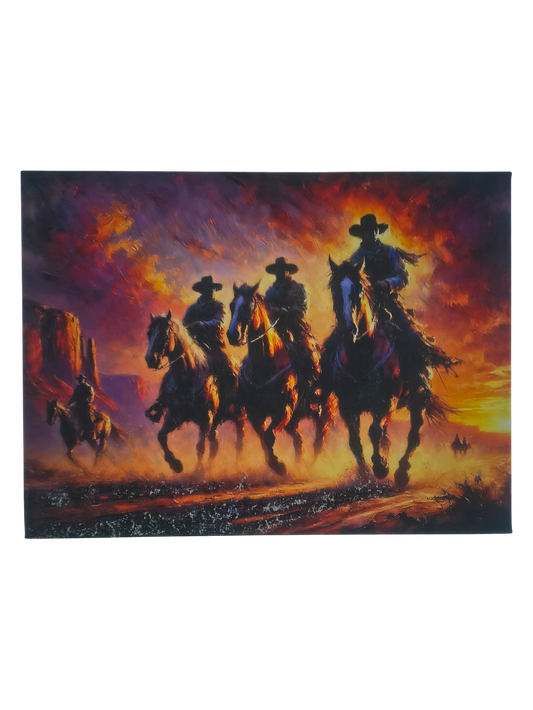 Kowboje na Dzikim Zachodzie – Dynamiczna Scena Pościgu