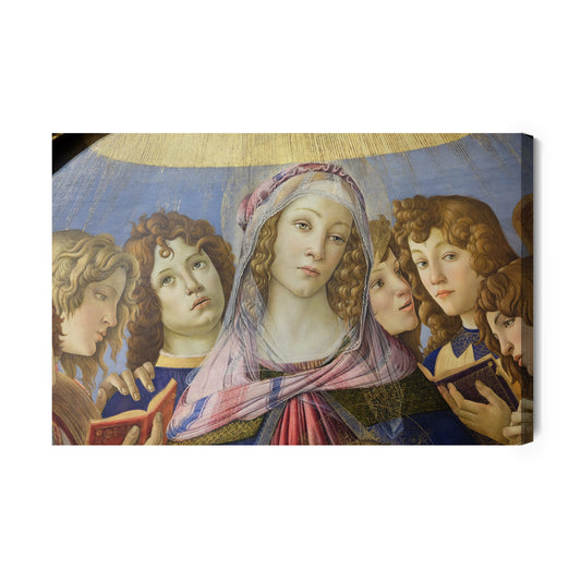 Obraz Na Płótnie Sandro Botticelli &quot;Madonna Z Granatem&quot; Reprodukcja
