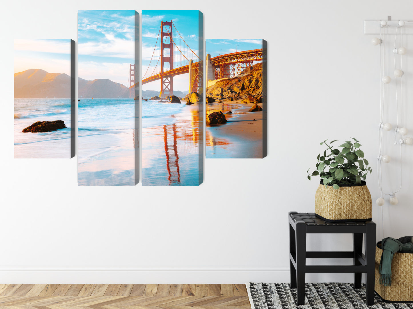Obraz Wieloczęściowy Most Golden Gate W San Francisco