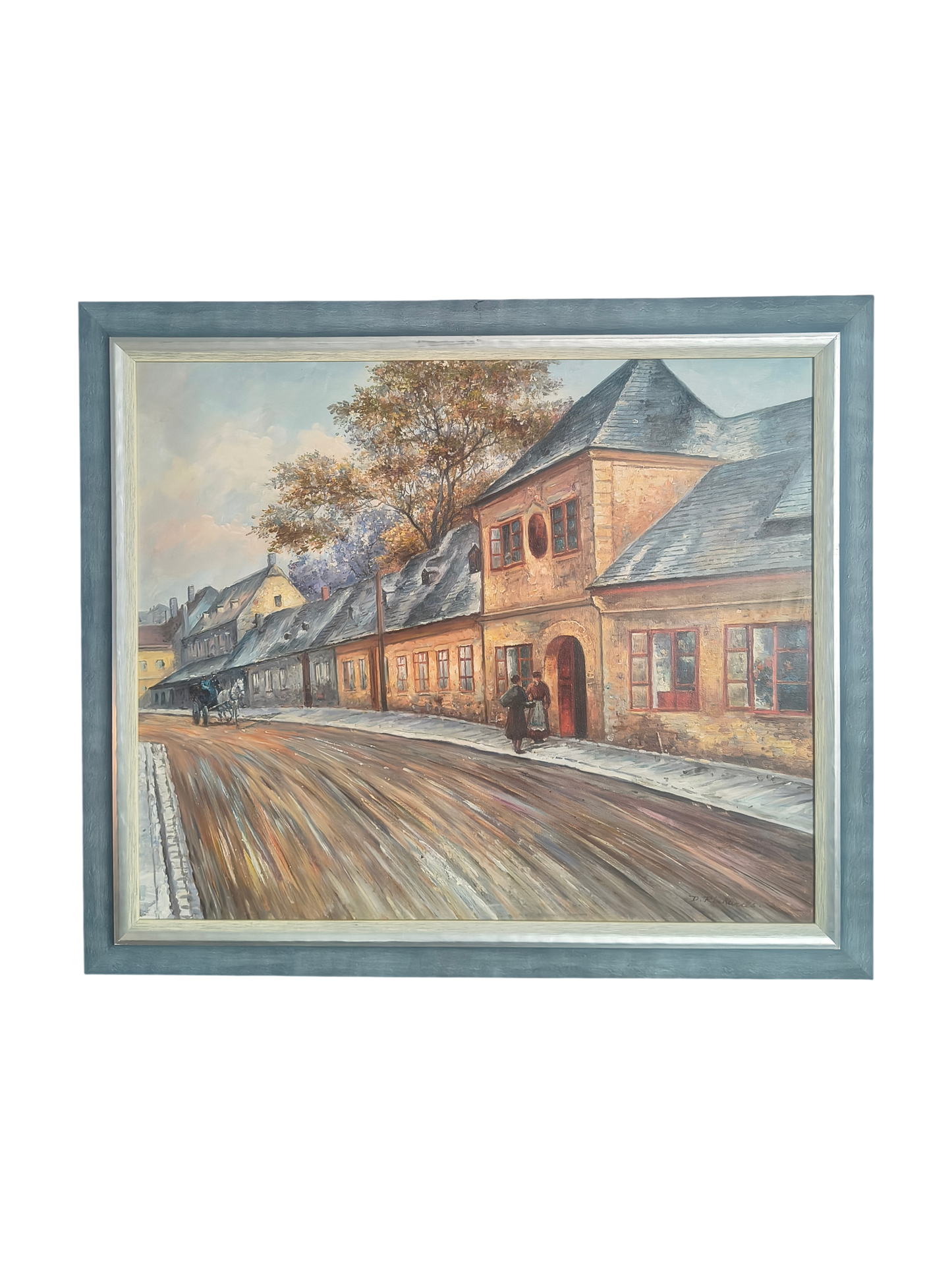 Kleinstadtstraße – Herbstabend