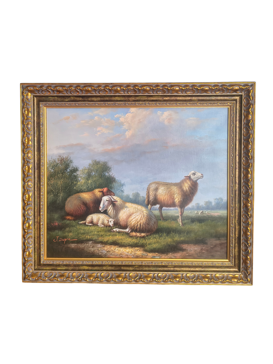 Owce na Pastwisku – Klasyczna Sielanka